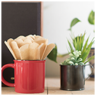 コーヒーフィルターのいろいろ活用法