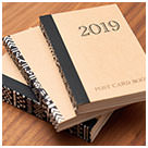 木工用接着剤で“製本”して年賀状をコンパクトに保管